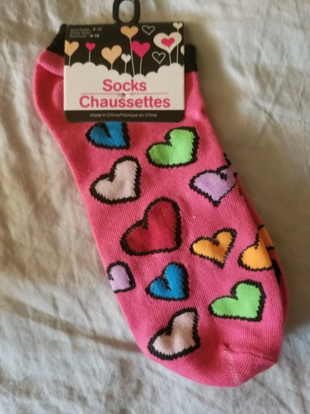 Women's Holiday (Christmas And Valentine's Day) Sock Bundle - 4 Pairs Size 9-11